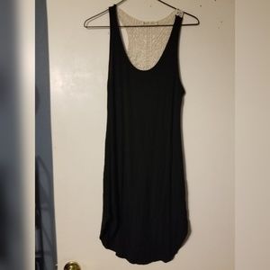 Black slim fit dress